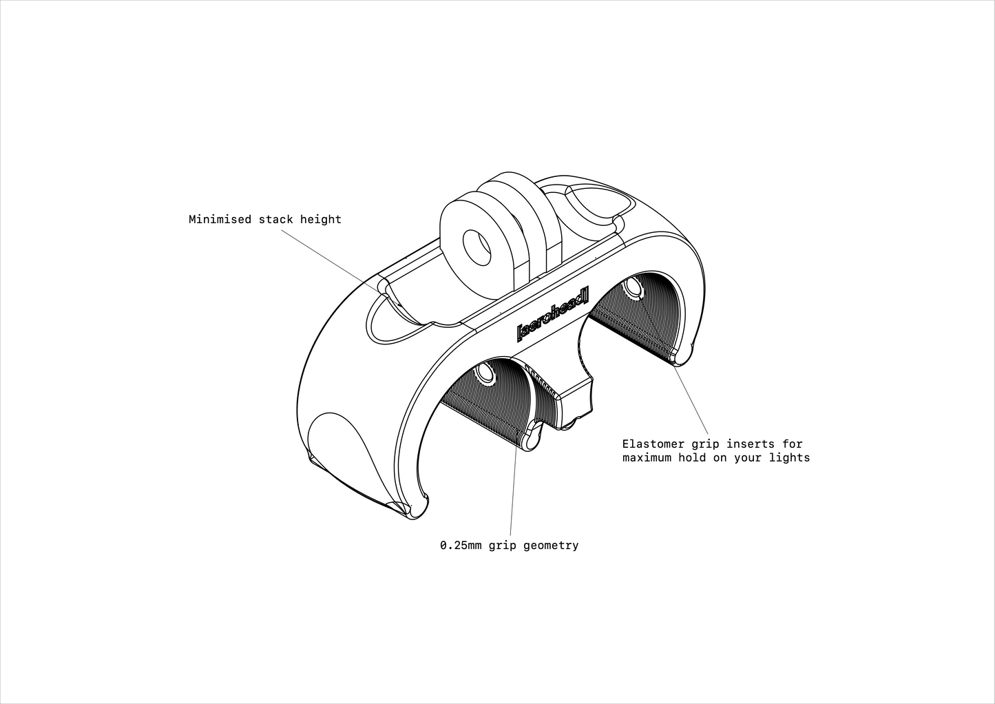 Dual Exposure Sirius Light Bracket (Low Profile)