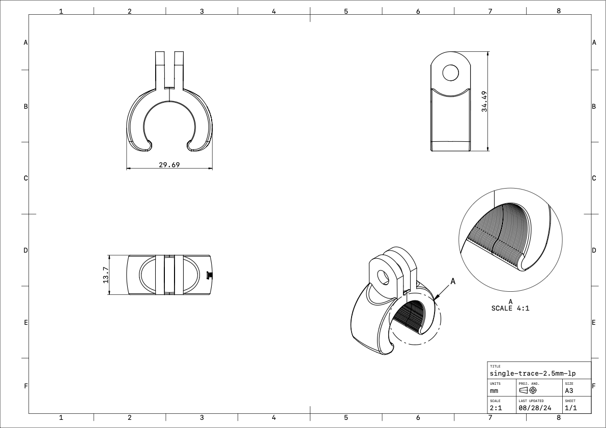 Exposure Trace/TraceR Light Bracket (Low Profile)