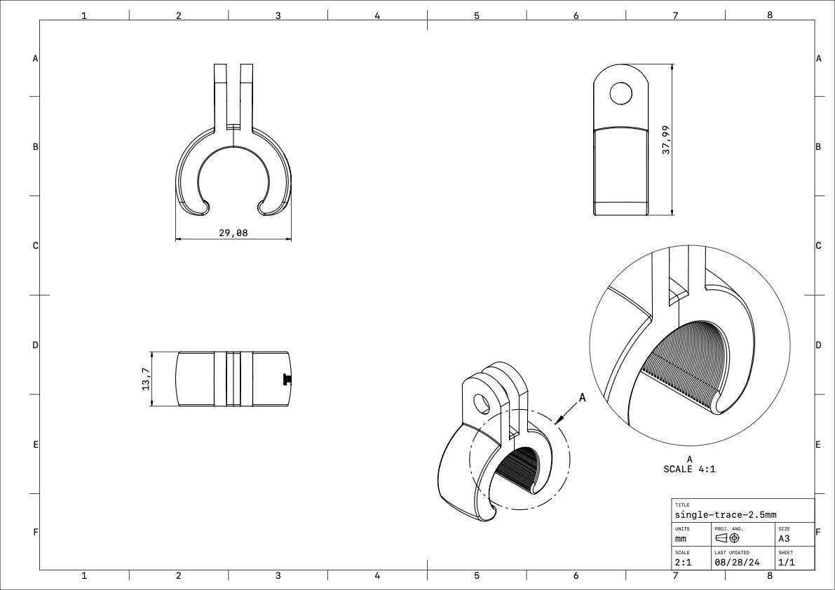 Exposure Trace/TraceR Light Bracket